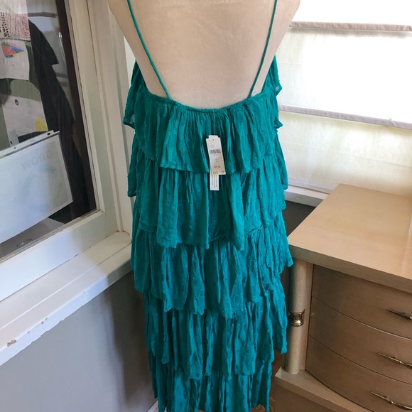 Anthropologie tiered ruffled dress NWT - Picture 4 of 7
